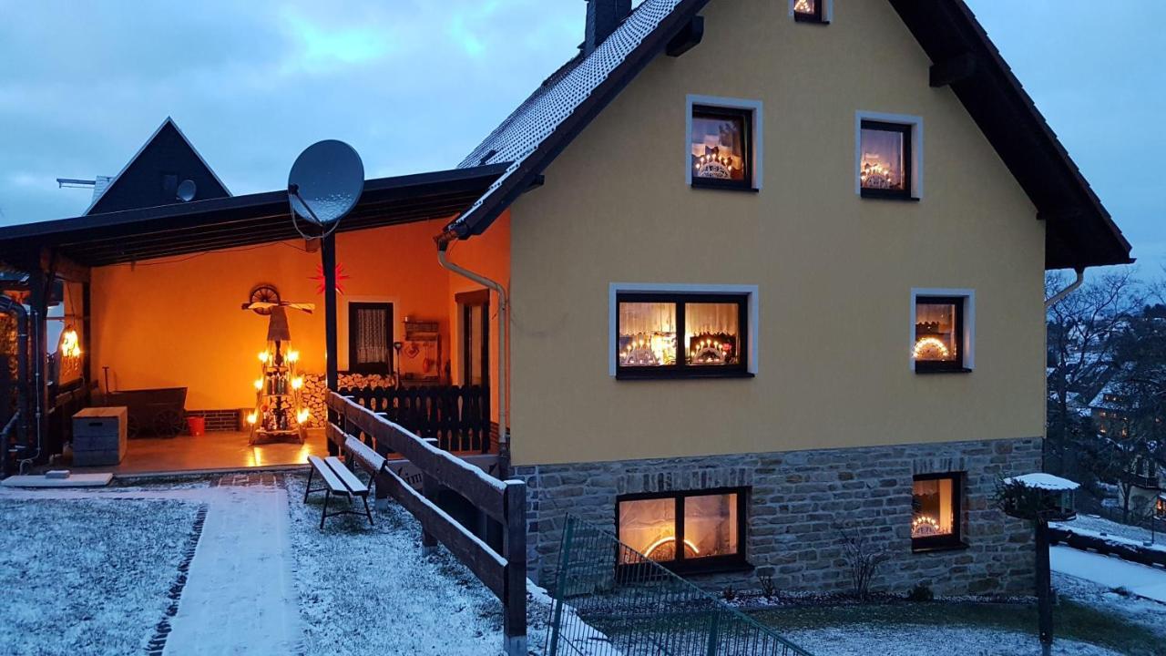 Waldhufenidyll Koenigswalde Im Erzgebirge Apartment Konigswalde Екстериор снимка